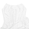 Articat Sexy Trägerloses Bandagenkleid, Zweilagiges Mesh-Patchwork, Damen, Transparent, Blumen-Bänder, Vestidos, Party, Clubwear