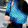 Fashionable Men's Shirt Lapel Suit Long Sleeve Festival Red Casual Outdoor Street Top Soft Comfortable Breathable 2023 New