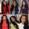 12A Brazilian Body Wave Bundles 100% Unprocessed Virgin Hair Body Wave 3 Bundles Human Hair Weave Bundles Deals Natural Black