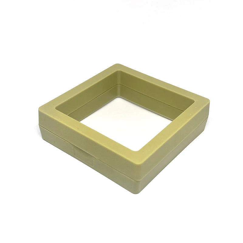 10PCS Plastic 3D Floating Jewelry Display Stands Clear Necklace Bracelet Holder for Gift Shop Storage Organizer Box Wholesale