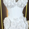 Glimmer Stylish Sweetheart Crystals Prom Dresses Mini for Women Halter Shealth Celebrity Formal Gown Vestidos De Gala Customized