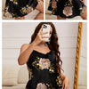 Large Size 3XL 4XL 5XL Female Nightgown Sexy Suspender Nightdress Pink Chemise Sleepwear Bathrobe Loose Satin Home Dressing Gown