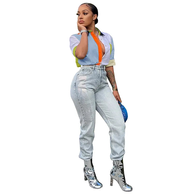 2022 Summer Women Blouses Half Sleeve Spring Blouse Woman Blouse Shirt Office Elegant Work Shirt Top Blusas Mujer De Moda