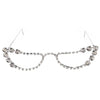 Stonefans Simple Rhinestone Cat Eye Glasses Frames Jewelry for Women Statement Spectacle Eye Decoration No Lens Eyewear Gift