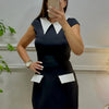 Ladies Streetwear Sleeveless Bodycon Dress 2024 Summer Autumn Women Mini Dresses Women Sweatshirts White Black Dress Clothing