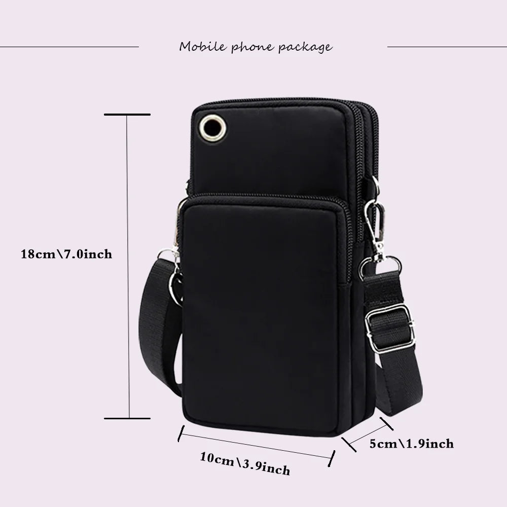 Damen Kuriertasche Kleine Handtasche Umhängetasche Geldbörse für Handy Sakura 26 Alphabet-Druck Münzgeldbörse Damen Kartenhalter