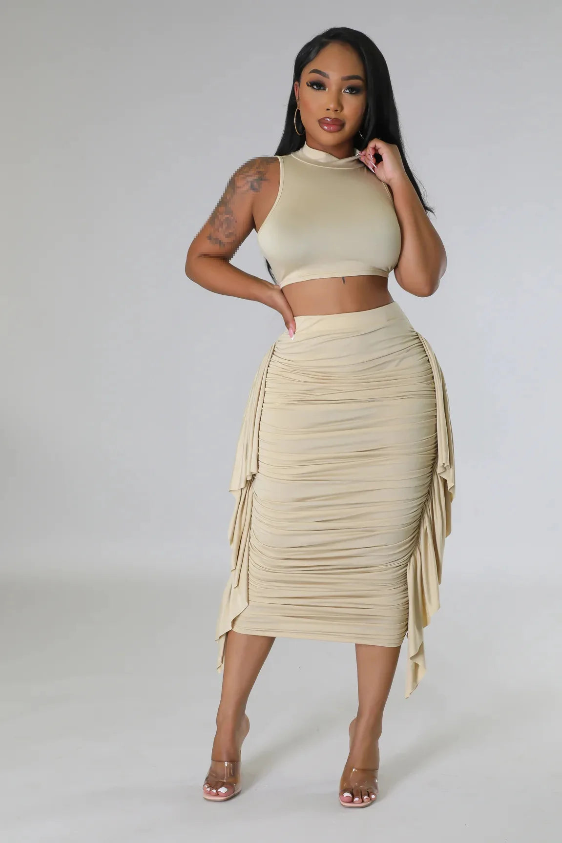 two piece set for women sets women 2 piece summer 2 pieces outfits birthday outfit woman tops skirts wholesale clothes 2023