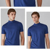 Long Sleeve T-shirt Thermal Underwear Tops Men Winter Clothes Thermal Shirt Autumn Men's Winter Tights High Neck Thin Slim Fit