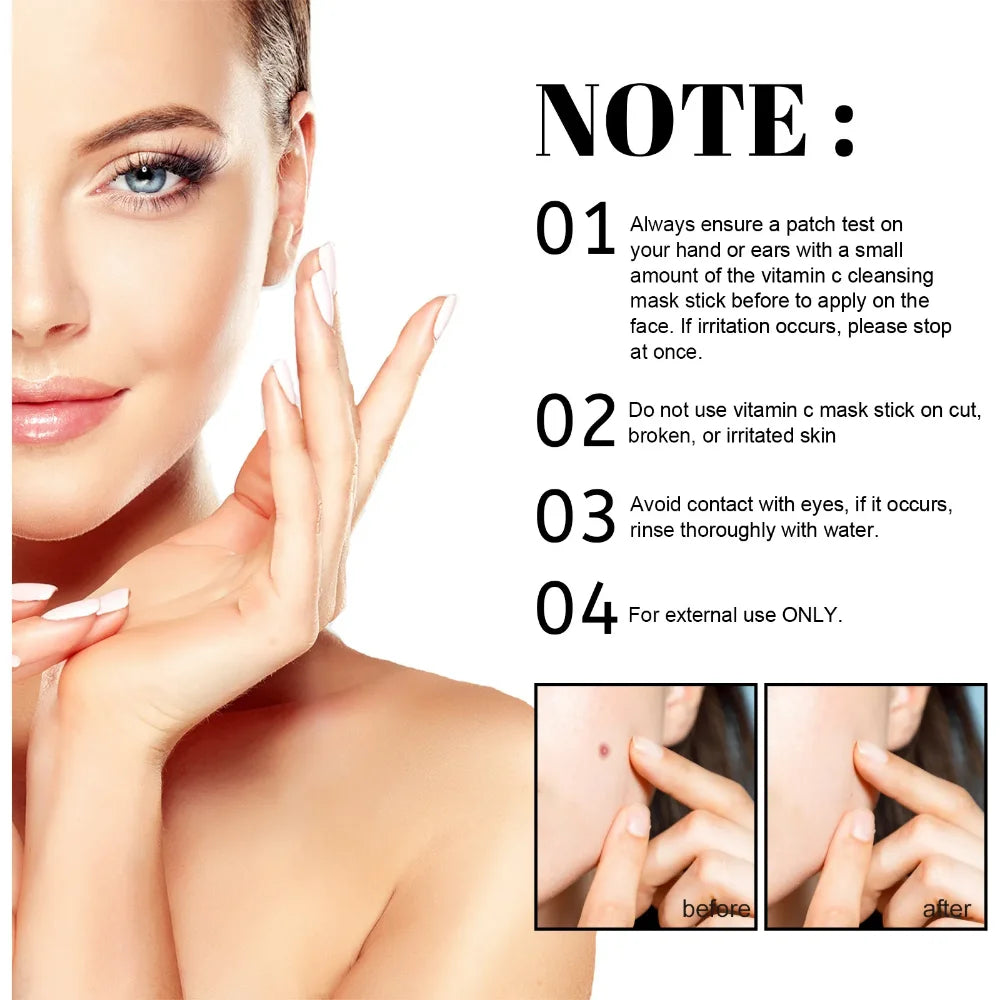 Green Tea Cleansing Solid Face Mask Stick Cleans Pores Remove Acne Blackhead Oil Control Lighten Moisturizing Beauty Skin Care