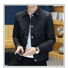 Men Jacket Fashion loose lapel-up Spring Autumn retro men Coat Casual Cargo jacket Solid Color Loose male Outerwear