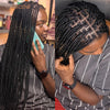 Synthetic Braided Wigs For Black Women Full Lace Wig Braid African Knotless Box Braids Hair Lace Front Wigs Cheap Cornrow Braids