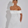 Mozision Off-shoulder Sequins Strapless Sexy Mini Dress Women Fashion Sleeveless Backless Sparkle High Waist Club Sexy Dress