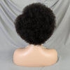MALAIKA Kinky Curly Short Lace Front Wig Afro Bob Human Hair Natural Hairline 13X4 Lace Frontal Glueless Human Hair Wigs
