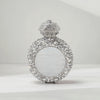 Alizekerr Perfume Bottle Shaped Crystal Evening Bags Women Gorgeous Classy Rhinestone Round Metal Clutch Purses Wedding Party