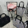 Luxury Crystal Shiny Rhinestone Diamond Bucket Bag Female Bling Evening Bag Lady Purse Women's Handbag Shoulder Messenger Bag