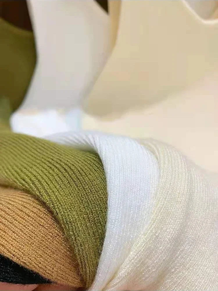 Women Knitted Tank Top Summer Fall Slim Sweater Short Sleeveless Solid Summer Sweaters Hollow Out Pullovers 2026