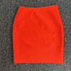 40CM Mini Kurzer Bodycon Bandage Rock Damen Sexy Super Kurze Bonbonfarbene Dehnbare Bleistiftrock Nightbar Club Party Ausgehen