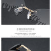New personalised rimless sunglasses male Europe and the United States prom weird trend of irregular tears sunglasses female