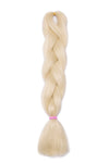 S-noilite Box Braiding Hair Pre Stretched Ombre Jumbo Braids Synthetic Braiding Hair Red Pink Blue Gray 24 Inch Hair Extensions