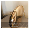 Designer-Clutch in Acryl-Muschelform Gold Silber Damen Abendtasche Süße Glänzende Metall Schulter-Umhängetaschen Kleine Geldbörse