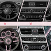 Pink Bling Auto-Zierleisten selbstklebend 5m Strass Auto-Interieur-Zubehör für Frauen Auto Kristall Tür Aufkleber Auto Armaturenbrett s