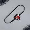 Lolita Gothic One Eye Mask Cosplay Anime Halloween Party Costumes Prop Fancy Dress Christmas Lady Girls Heart Eyewear Xmas Gifts