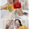 Fashion Mini Handbags PVC Crossbody Coin Purse Crocodile Pattern Pearl Handbag Plastic Small Chain Jelly Bag For Girl Wholesale