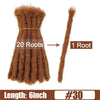 Dreadlock Extensions Loc Extensions Afro Kinky Dreads Extensions for Men/Women, Synthetic Dread Set Thick Soft Locs Extensions
