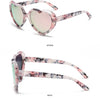 Neue herzförmige polarisierte Sonnenbrille für Damen, modisch, süß, Retro, Vintage, Verlaufs-Sonnenbrille, UV400-Schutz, Unisex-Brille