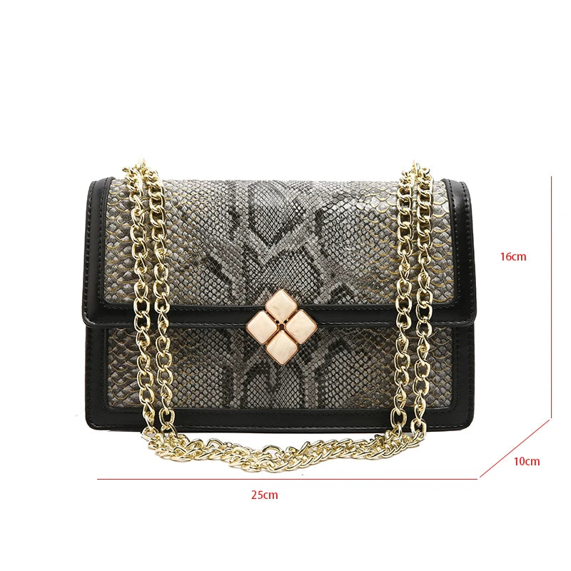 Luxury Purple Women's Single Shoulder Bag Pu Leather Ladies Bag Femme Designer Handbag Purse Flap Messenger Bag Brand Sac A Main