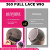 Invisi Strap Snug Fit 360 Full Lace Wig HD Transparent Lace Frontal Body Wave Glueless Human Hair Ready To Wear Wig