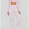 SWELTERING 2/3PCS Seamless Yoga Set Gym Clothes Sportswear Fitness Suits Women Workout Bra Crop Top Long Sleeve Sports Suits