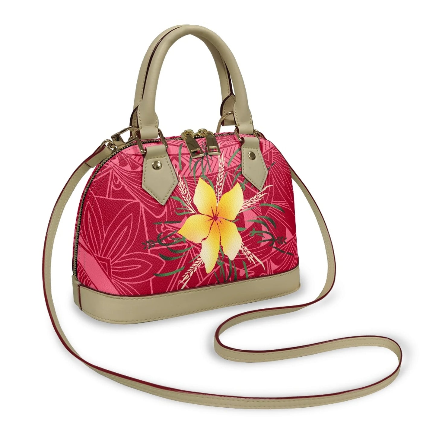 Polynesische Damen-Umhängetasche 2025 Neues Design Samoa-Musterdesign Maßgeschneiderte Damenhandtasche Party Quadratische Umhängetasche