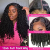 300% Density Burmese Curly 13x4 13x6 HD Lace Frontal Wigs Human Hair Deep Wave Glueless Wigs No Glue Curly Hair Wigs For Women