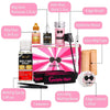 GOIPLE Melting Spray Glue for Lace Front Extra Hold Wig Adhesive Bond Tool and Remover Slick Hair Wax Stick Edge Control Gel Kit