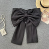 Women Hotsweet Sleeveless Sexy Zipper Chic Three-dimensional Butterfly Bow Slim Strapless Tank Top High Street Autumn Clothing