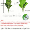 1pc Artificial Plants Large Tropical Palm Tree Fake Banana Plants Leaves Real Touch Plastic Monstera Plant For Home Garden Decor