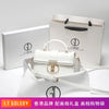 Luxuriöse Designer-Taschen mit hochwertigem Alligator-Prägeleder und zartem Metalldesign, tragbare Umhängetasche für Damen
