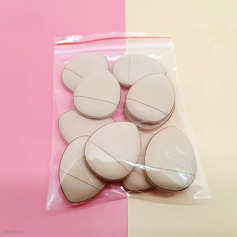 3/10pcs Mini Size Professional Cosmetic Cushion Puff  Concealer Foundation Detail Puff Finger Puff Set Makeup Sponge Beauty Tool