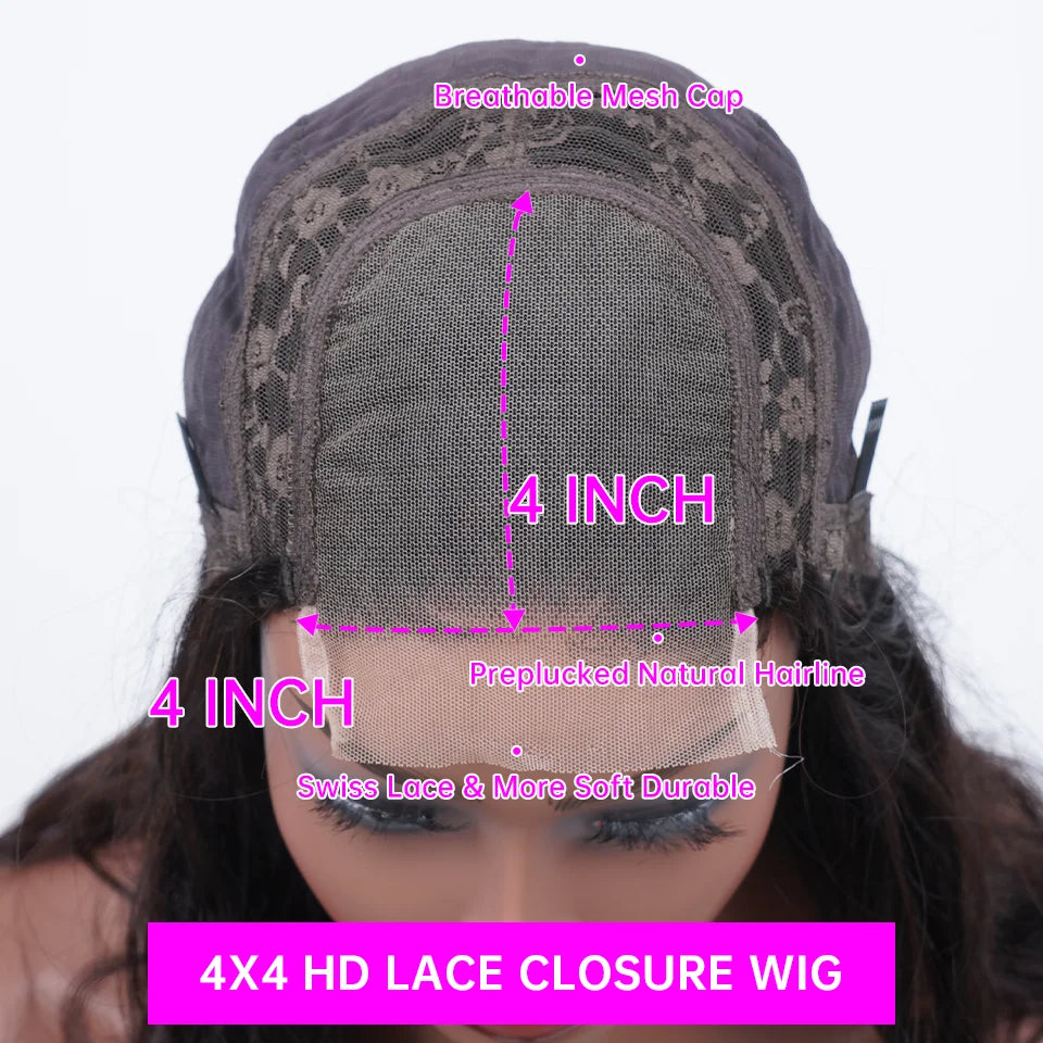 4/27 30 Inch Highlight Honey Brown Curly Lace Front Human Hair Wigs 13x6 Ombre Colored Deep Wave Lace Frontal Wigs Women ﻿