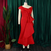 Elegante Kleider für Damen, One Shoulder, ärmellos, Rüschen, Meerjungfrauen-Schnitt, bodenlang, luxuriös, für Geburtstagsfeiern, Dinner, Vestidos Mujer Kleid