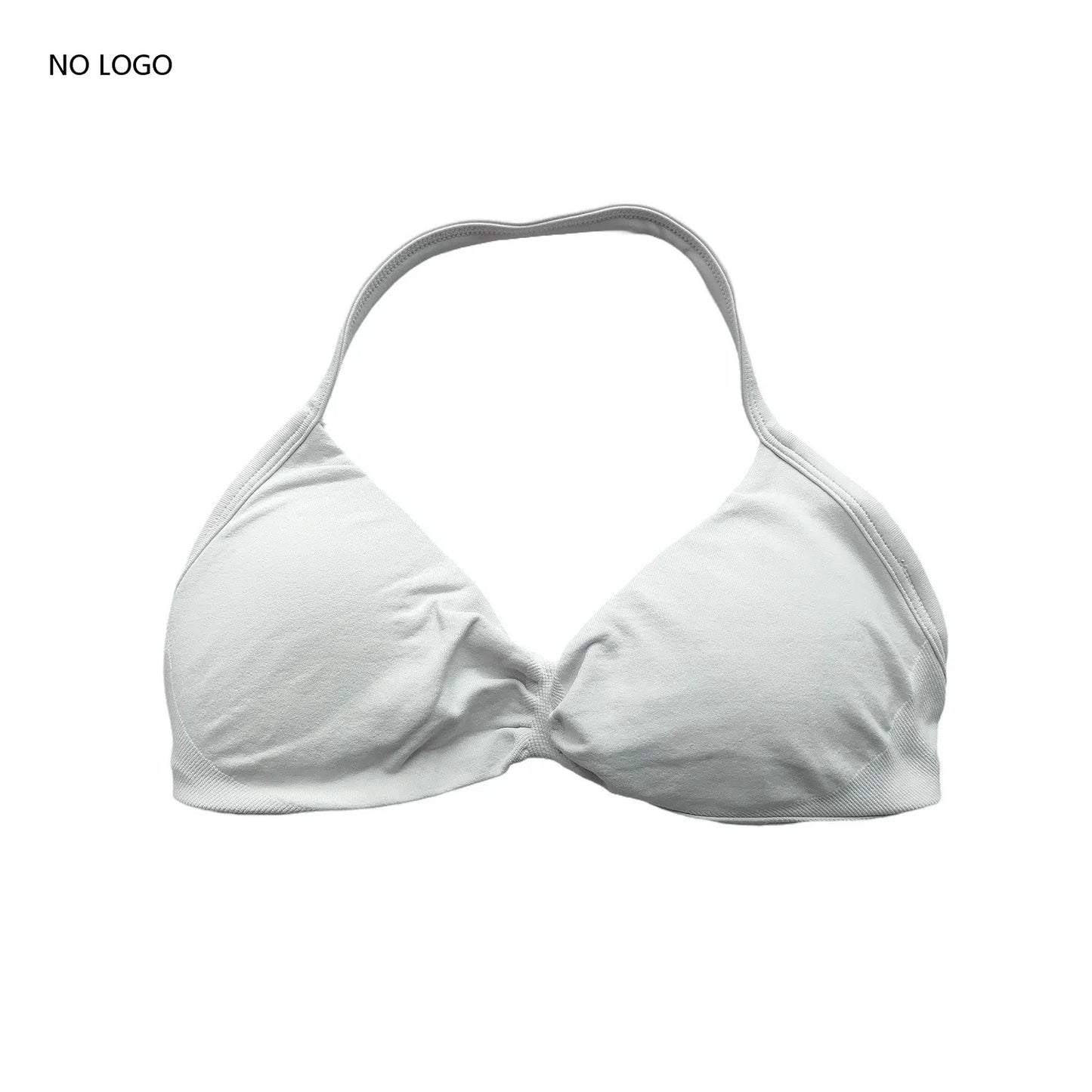 Impact Sports Bra Strappy Backless Yoga Gym Bra Removable Cups Women Workout Clothing Gym Top Halter Sport Bras