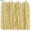 14 12 inch Butterfly Faux Locs Crochet Hair Braids Pre looped Distressed Goddess Butterfly Soft Locs Crochets Braids Cheveux Lok