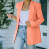 Autumn Pink Blazer Women Slim Elegant Blazers Jacket Women's Buttons Double Breasted Blazer Office Ladies Work Coats Jacket