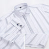 Men's French cufflink shirt with long sleeves slim fit concealed buttons solid color high end wedding dress formal men's