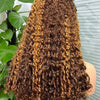 Natural Black 12A Double Drawn Burmese Curly Bob Human Hair Wigs for Women 250% Density Bouncy Curly Remy Human Hair Wigs