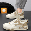 New Autumn Men's Sneakers Men's Comfortable Platform Shoes 2023 Trend Lace-up Vulcanized Shoes White Casual Sneakers Zapatillas