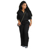 Streetwear 2 Piece Sets Women Outfit Fall Clothes 2024 Women Fleece Pullover Sweatshirt Top and Pants Sets Sweatsuits Woman Sets