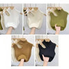 Women Knitted Tank Top Summer Fall Slim Sweater Short Sleeveless Solid Summer Sweaters Hollow Out Pullovers 2026