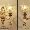 Kronleuchter Wohnzimmer Groß Luxus Kristall Lampe Esszimmer Schlafzimmer Dekoration Französischer Retro Kronleuchter Beleuchtung